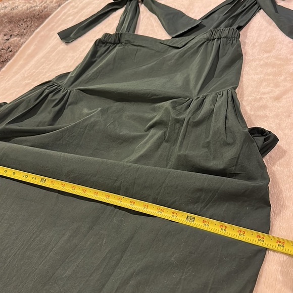 🇿🇦 L, AK JP brand dress from a swanky boutique in Cape Town. Forest Green NWOT - Picture 14 of 16